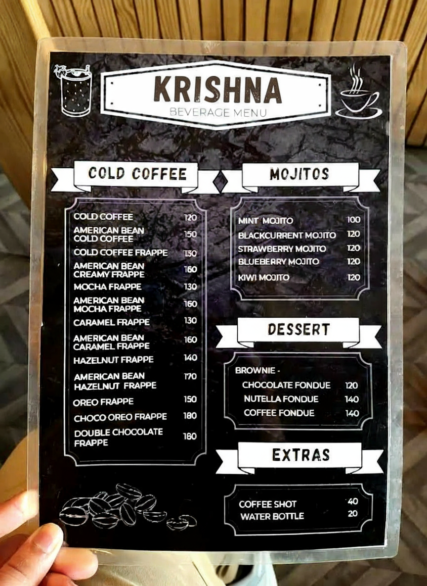 Beverage Menu